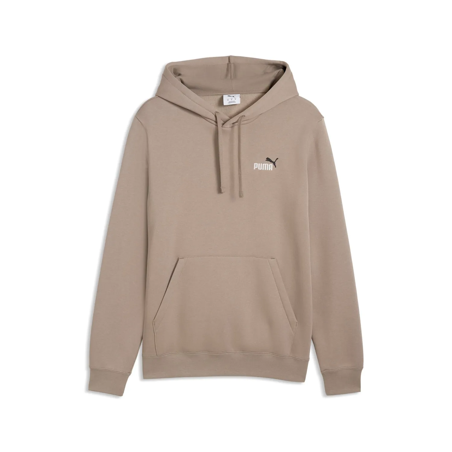 PUMA ESS 2 Color Small No.1 Hoodie felpa uomo grigia
