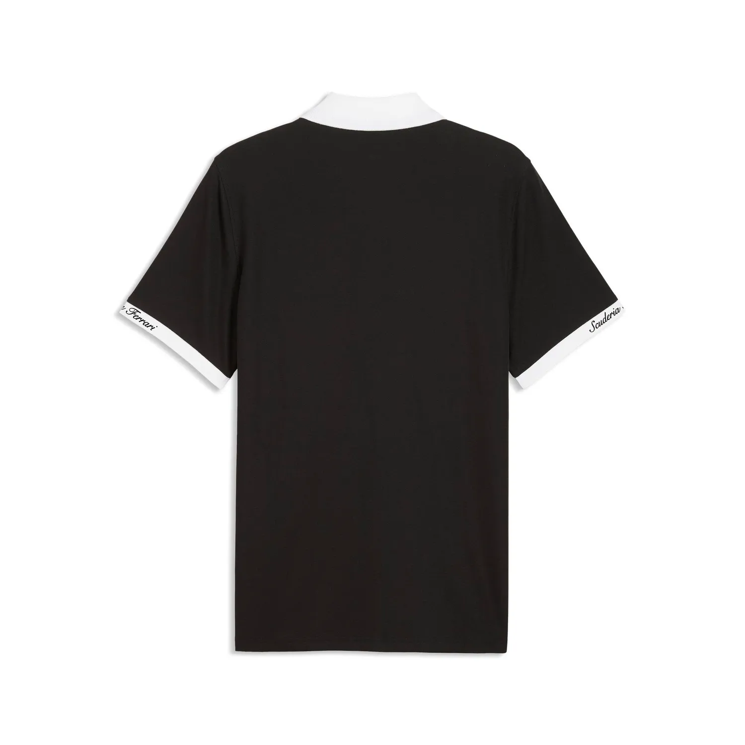 Puma Polo piqué Ferrari uomo nera L