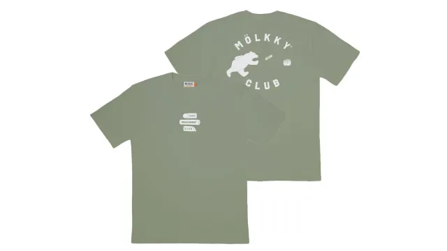 Karhu Mölkky Club t-shirt Laurel Oak cotone