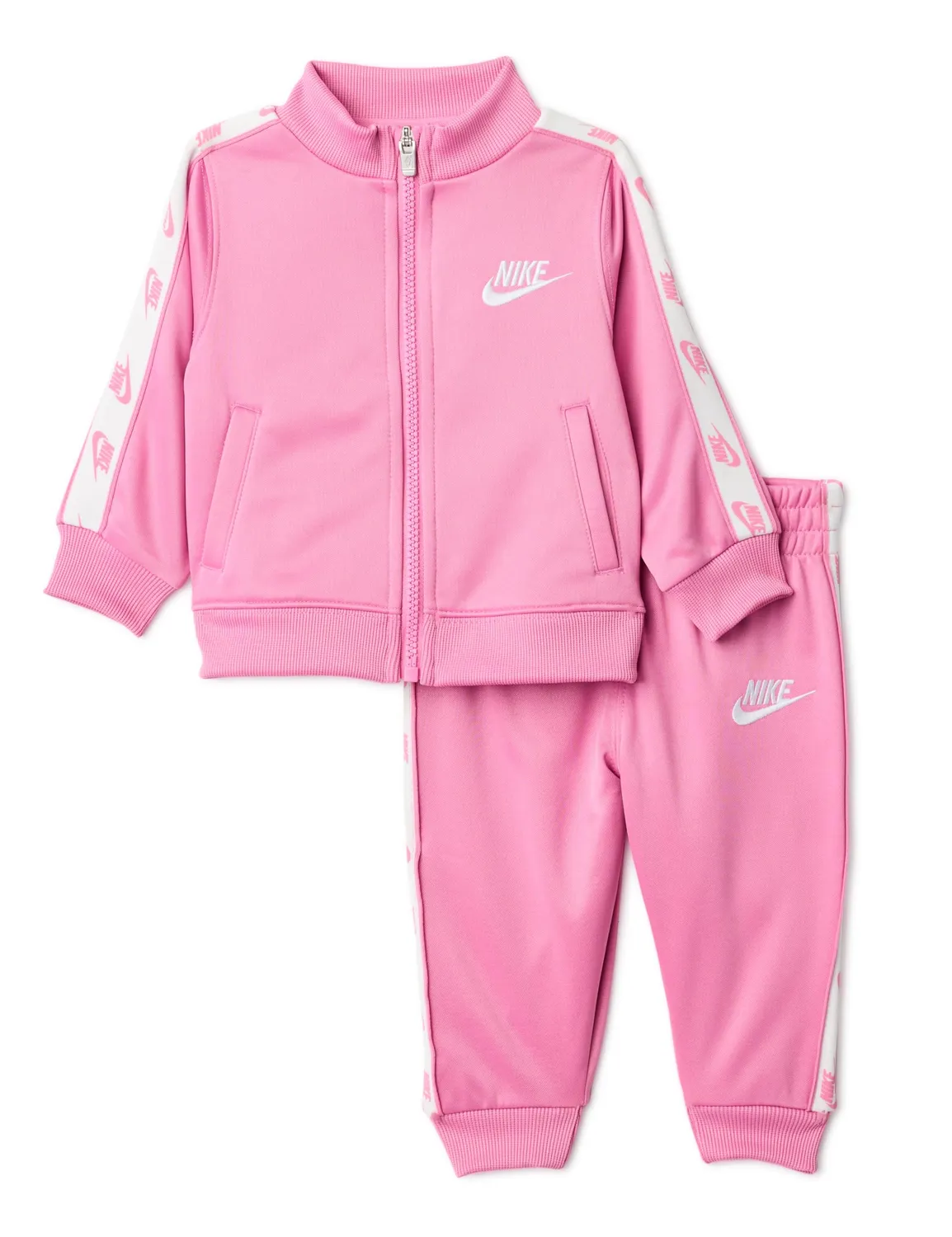 Nike Full Zip Logo Tape tuta bimbi nero 5-6 anni
