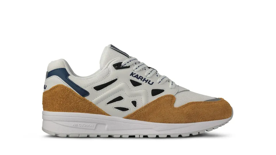 Karhu Legacy 96 Pumpkin Spice sneakers bianche in pelle