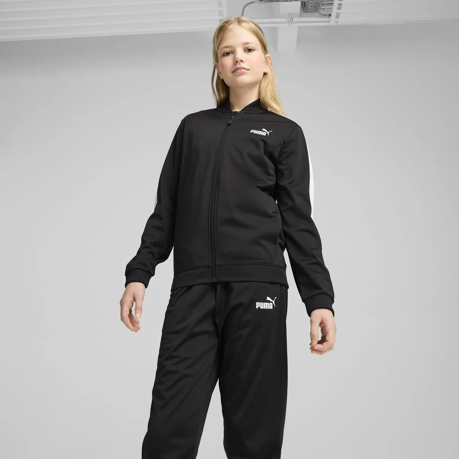 Puma Poly Baseball Suit tuta bambina poliestere