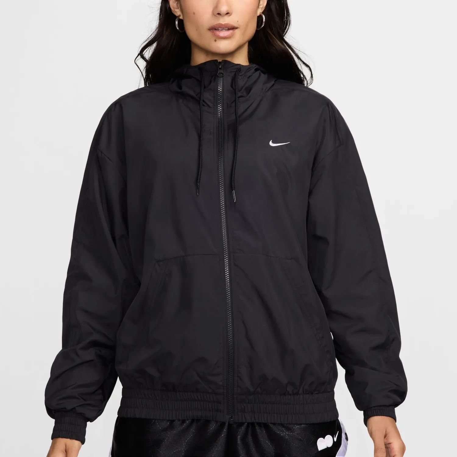 Nike Sportswear Classic Wovens Giacca Donna con Cappuccio
