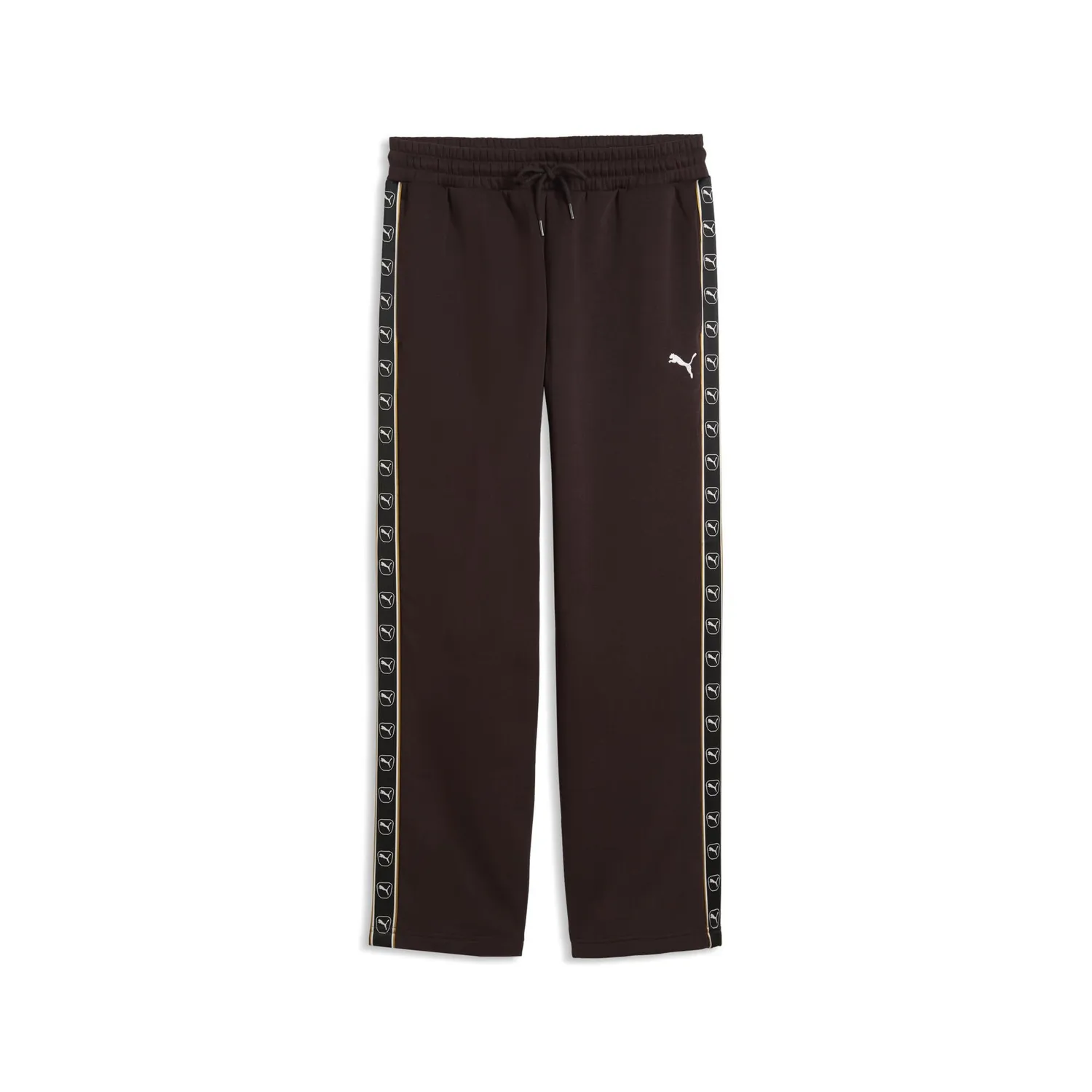 PUMA Ess Elevated Tape pantaloni tuta relaxed felpa