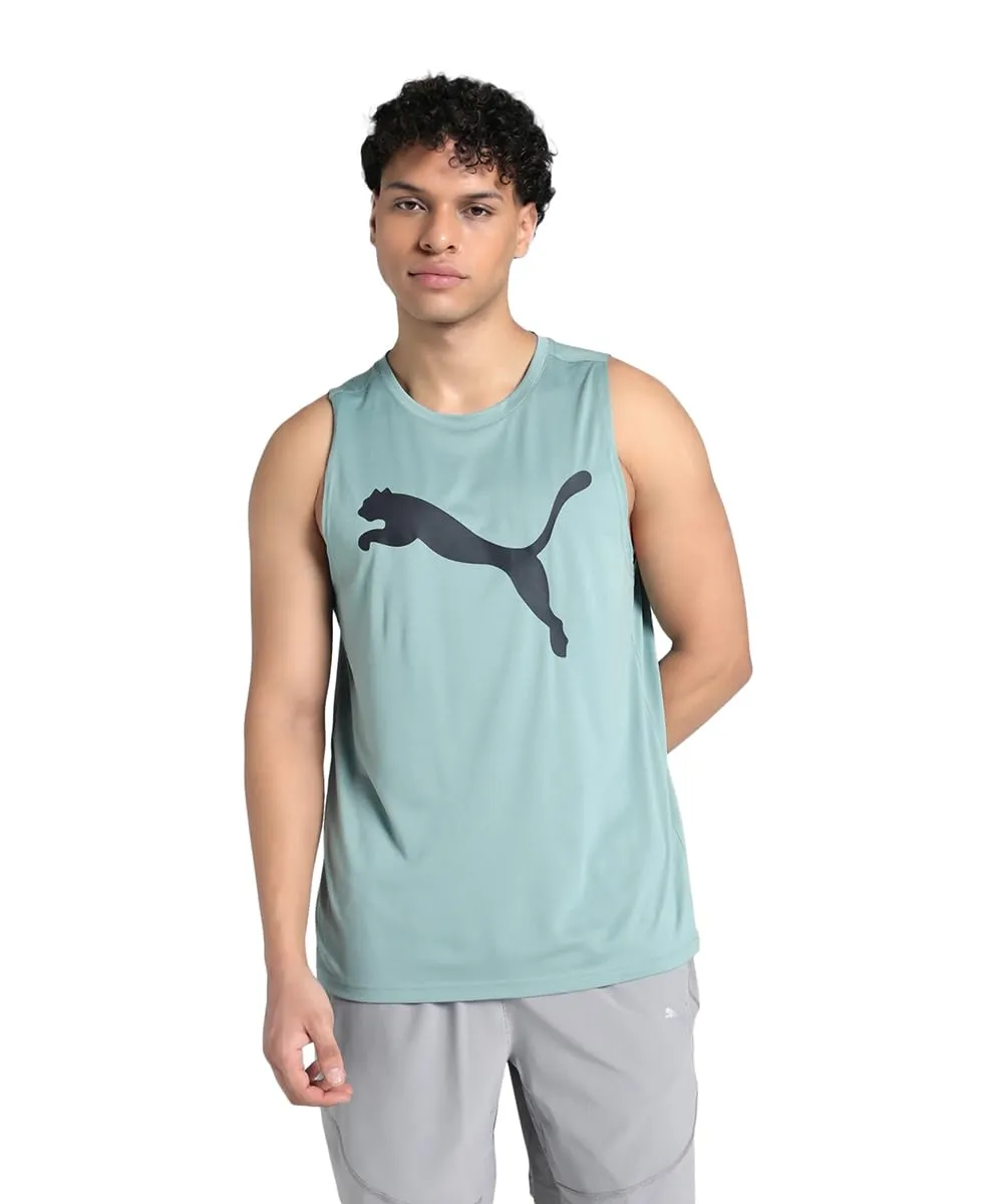 PUMA Tad Essential canotta training nera smanicata