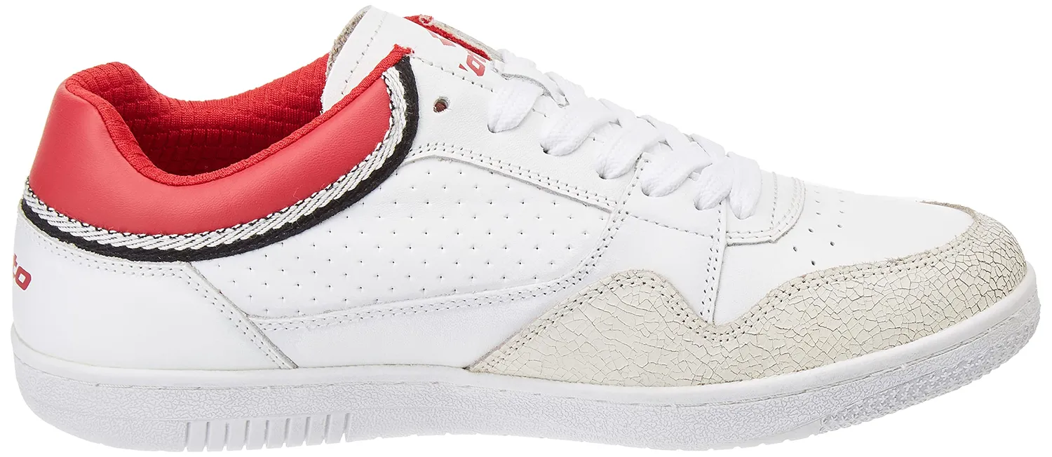 Lotto T-Icon sneakers uomo 45 pelle bianca tennis