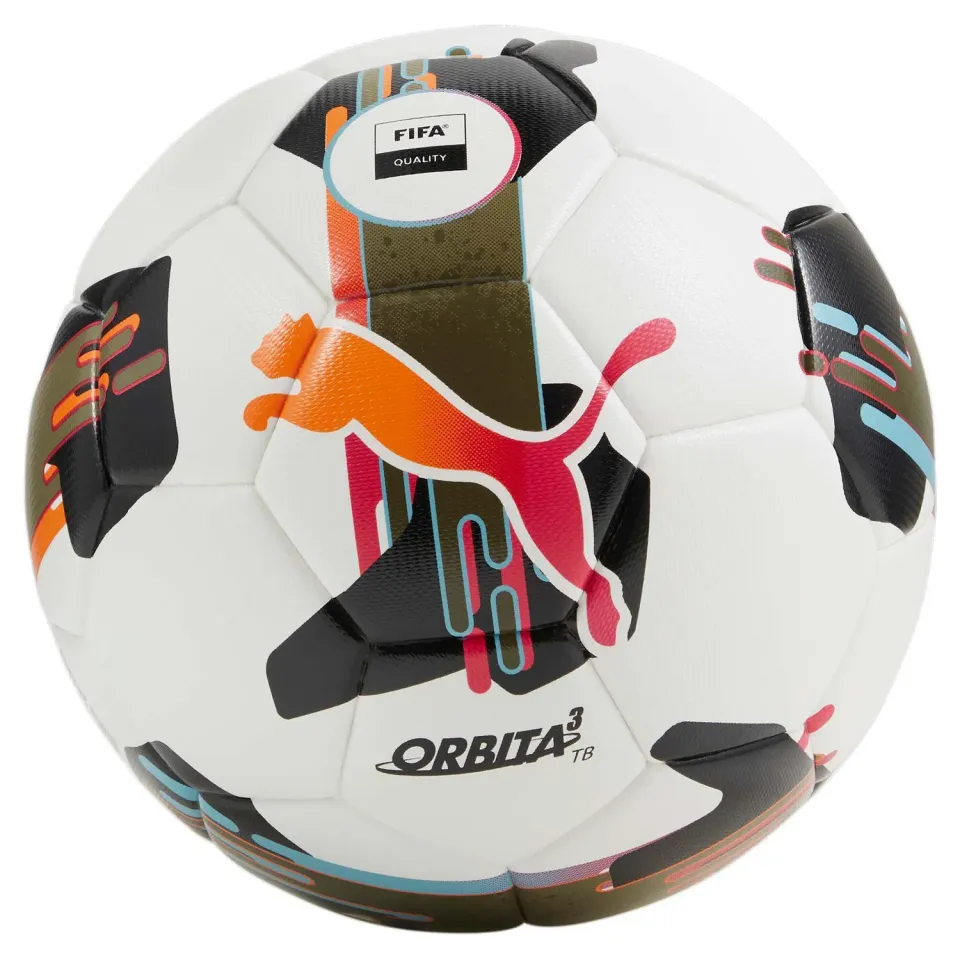 PUMA Orbita 3 TB Pallone Calcio FIFA Bianco Multi