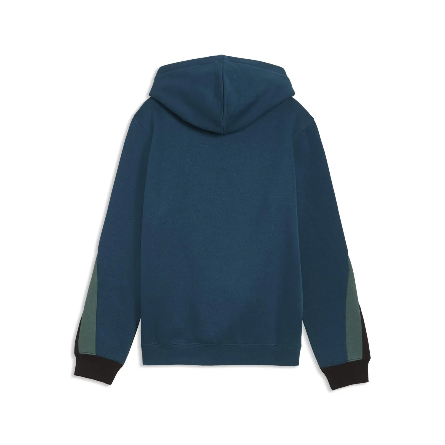 Puma Ess Block Hoodie felpa bambino 164 petrol