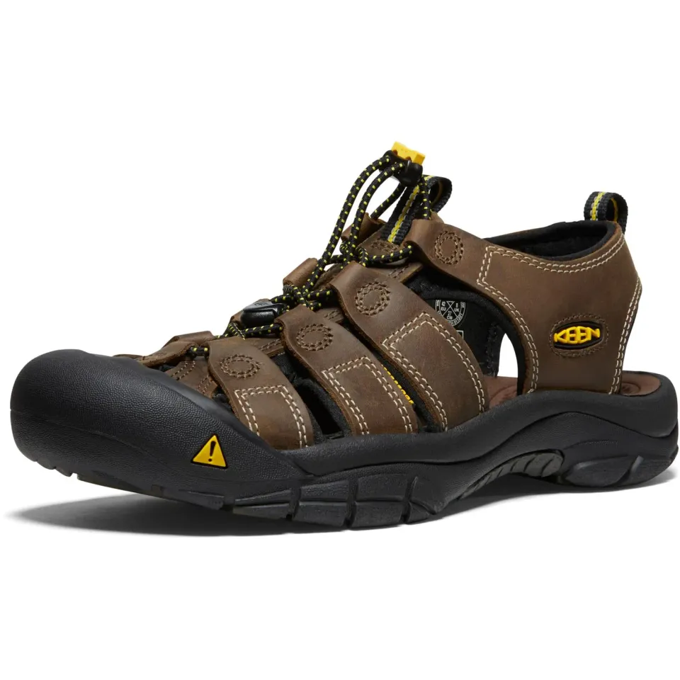 Keen Newport sandali uomo 43 EU punta chiusa pelle