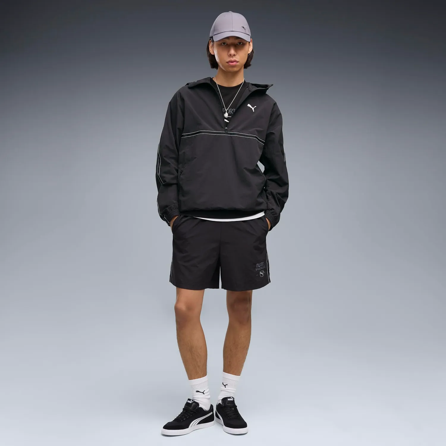 PUMA Class Graphic Woven shorts 6" unisex