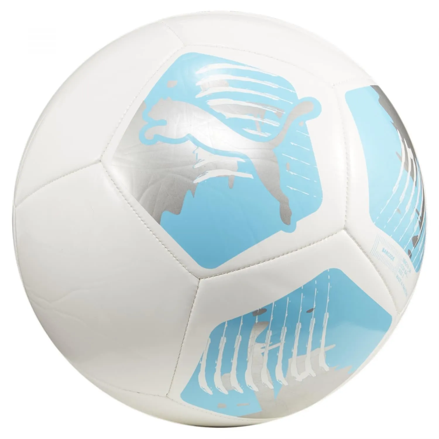 Puma Big Cat pallone calcio bianco rosso allenamento