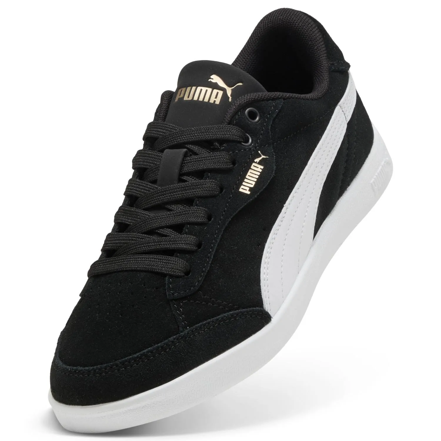 Puma Vikky Star SD Sneakers Donna nere con oro