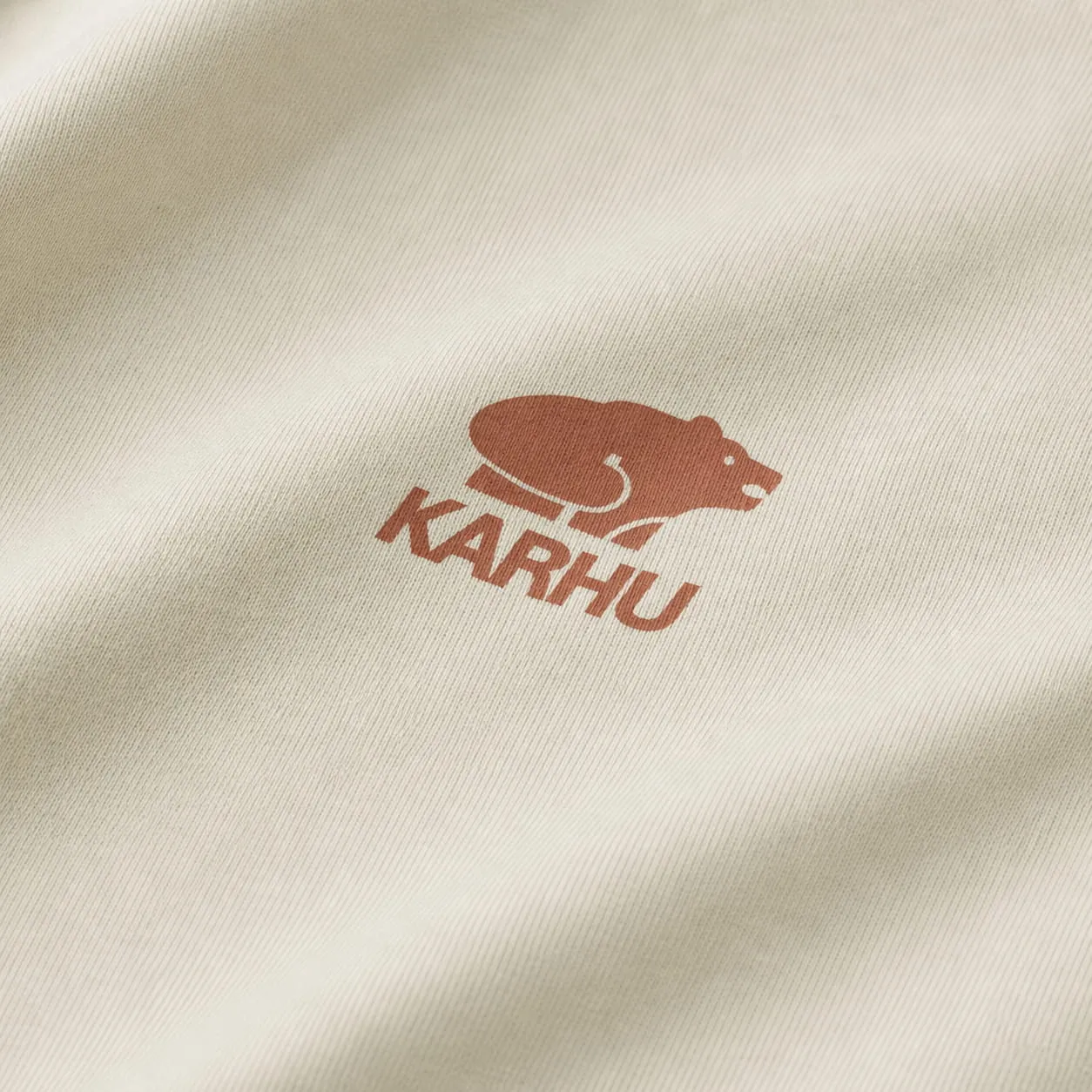 Karhu Worldwide maglietta cotone Turtledove regular unisex