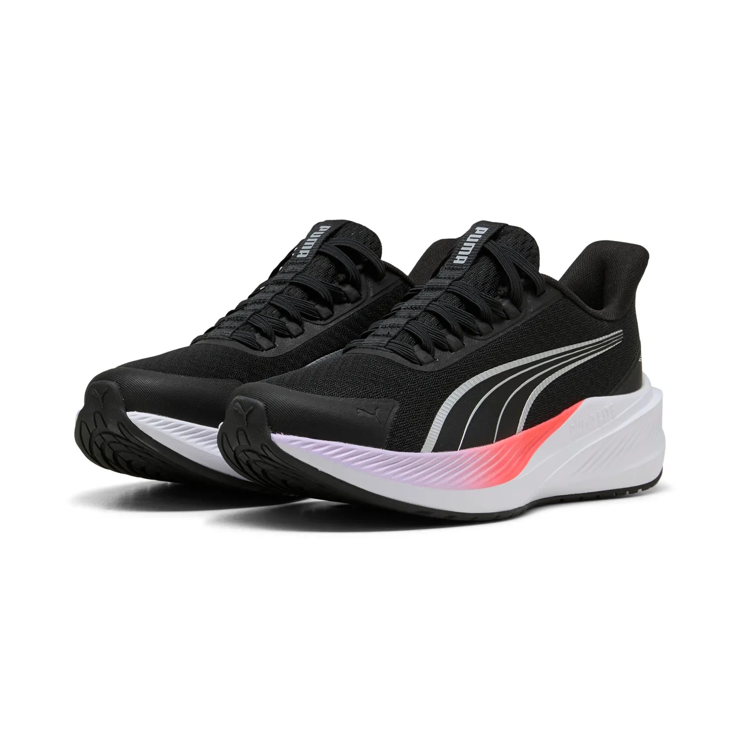 Puma Dasher Lite Sliptech Jr scarpe running Puma Black White leggere
