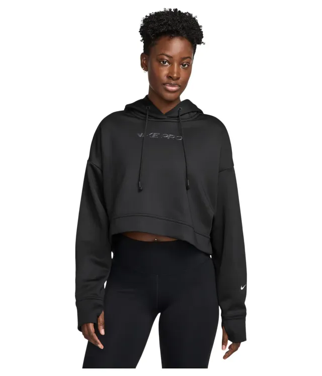 Nike Pro Therma-FIT felpa donna XS pile caldo