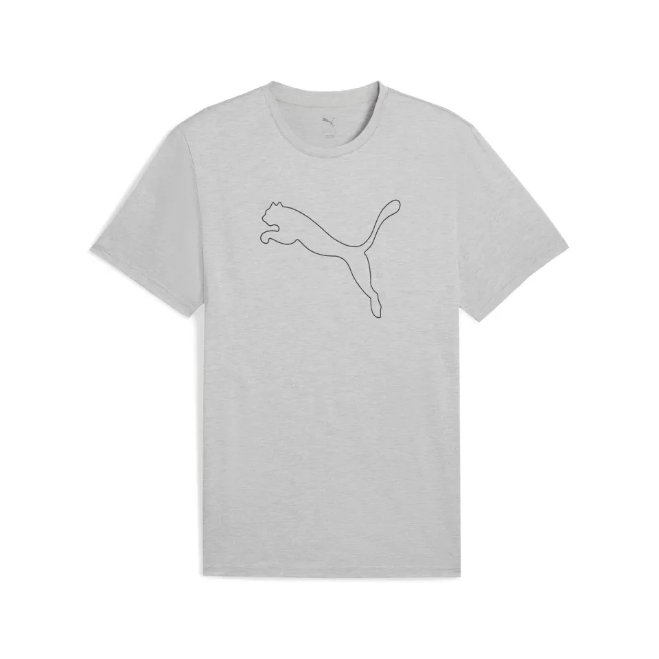 Puma Tad Essential Heather Cat Tee maglietta pacco da 1 mélange