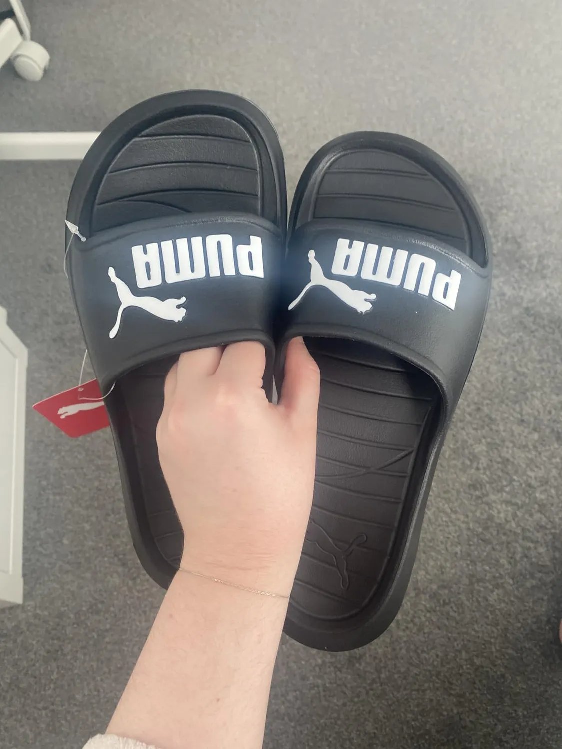 Puma Divecat V2 Ciabatte Slide Unisex Nere Morbide 39 EU