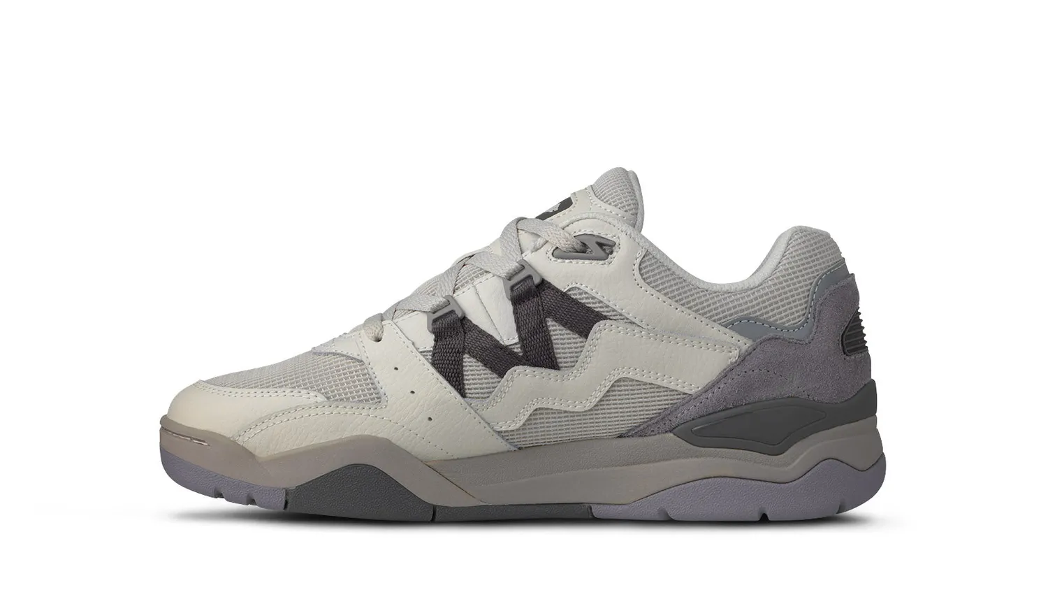Karhu Fusion XT Blanc Dark Gull Gray scarpe suede