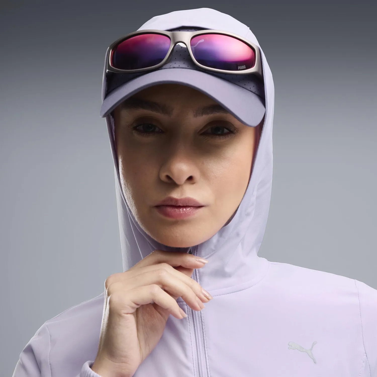 Puma Velocity giacca running donna taglia S Light Lavender