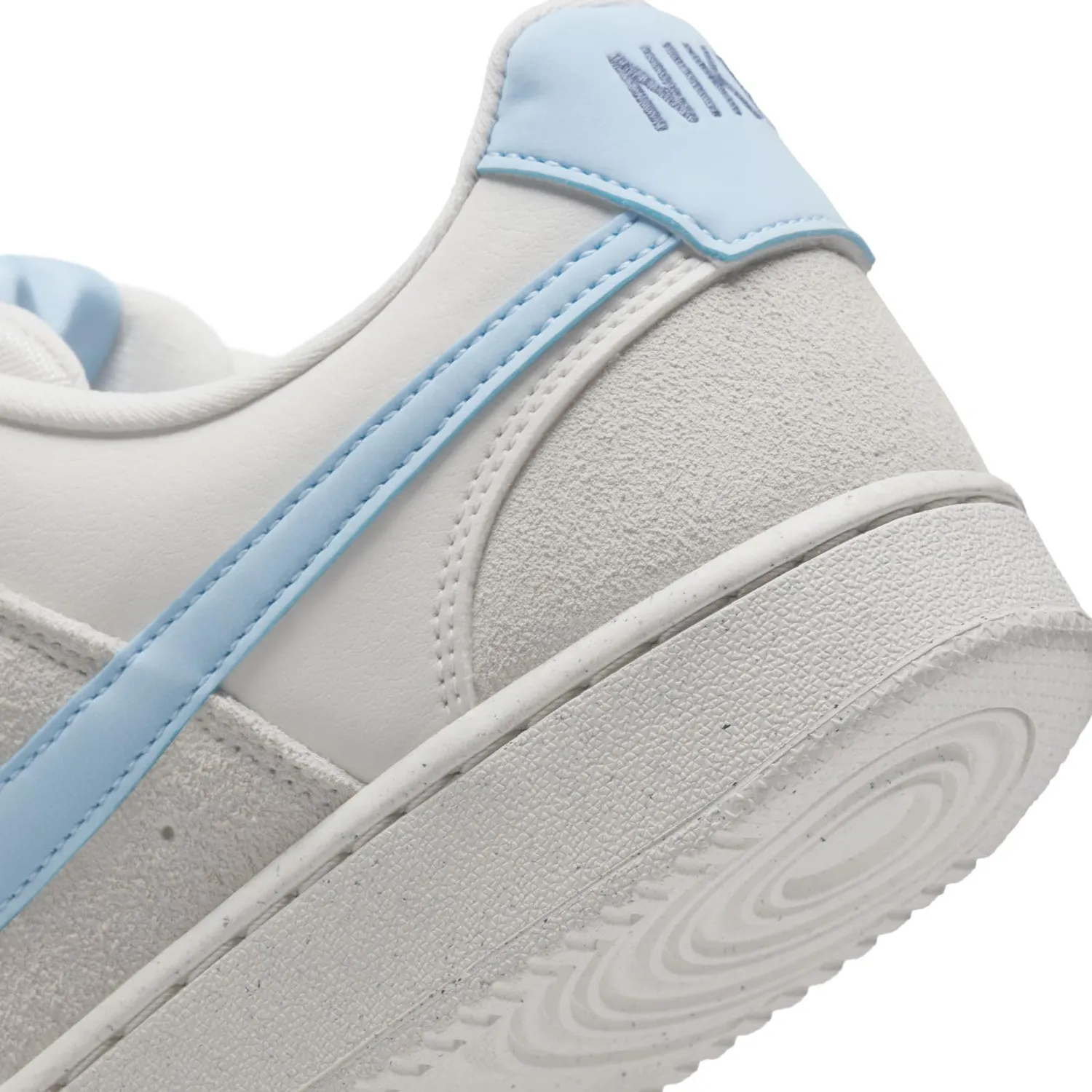 Nike Court Vision Low sneakers donna pelle bianca