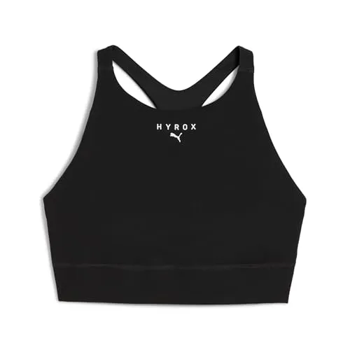 Puma x Hyrox Shapeluxe High Neck bra donna S nero