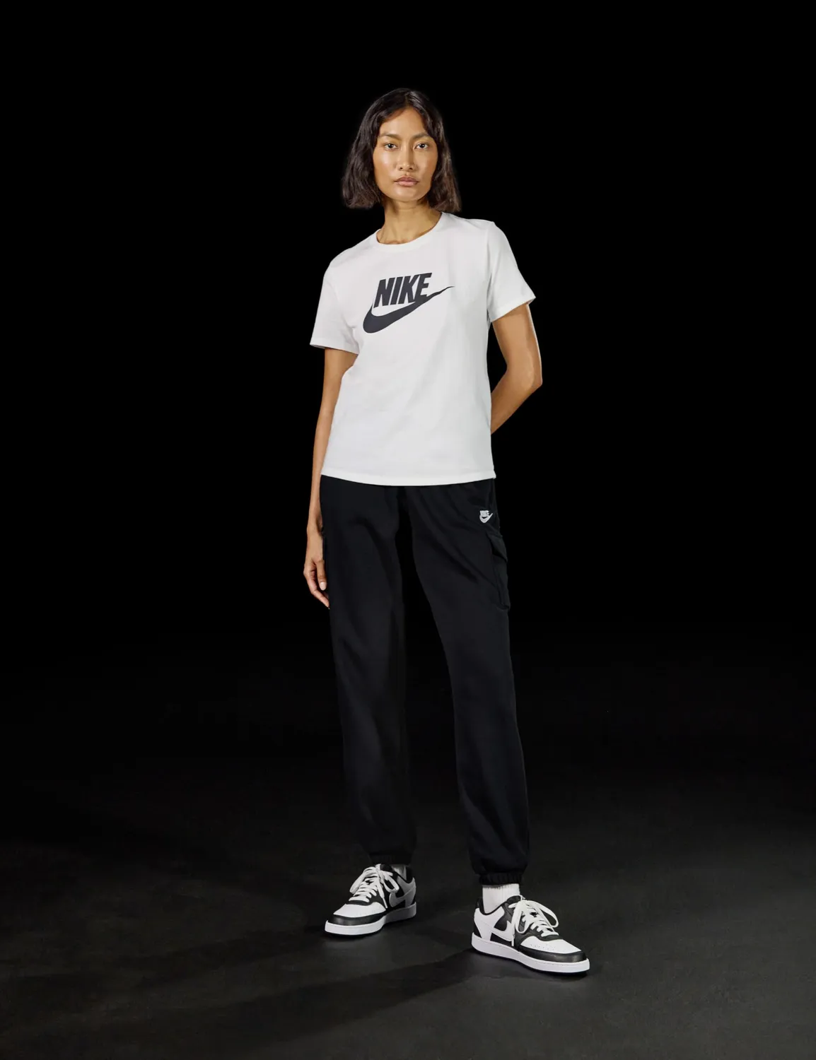 Nike NSW Tee Essntl ICN Ftra t-shirt donna cotone