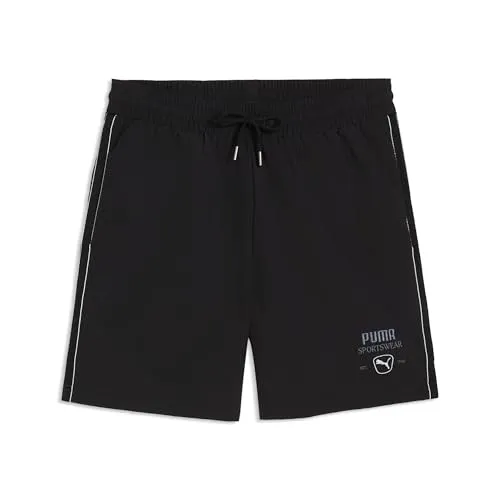 Puma Class Graphic Woven Shorts 6" shorts leggeri neri