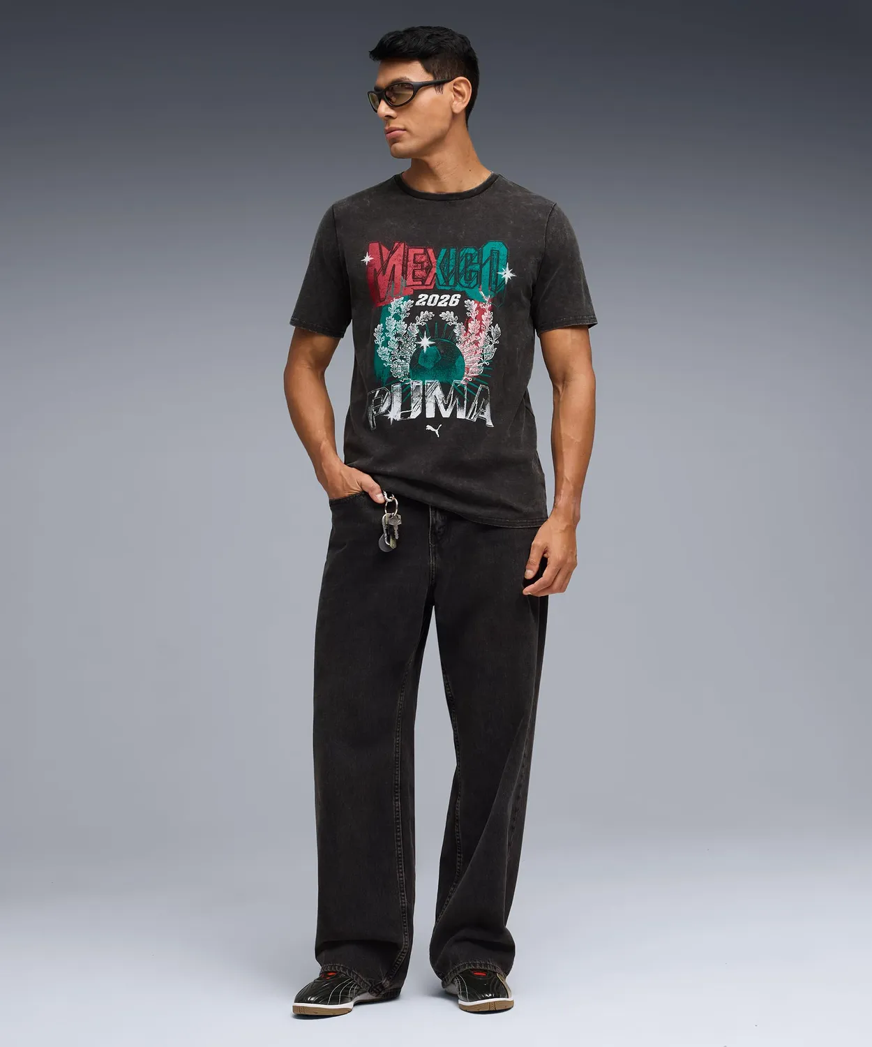 Puma Fanpack 90s Bespoke maglietta uomo nera tifoso