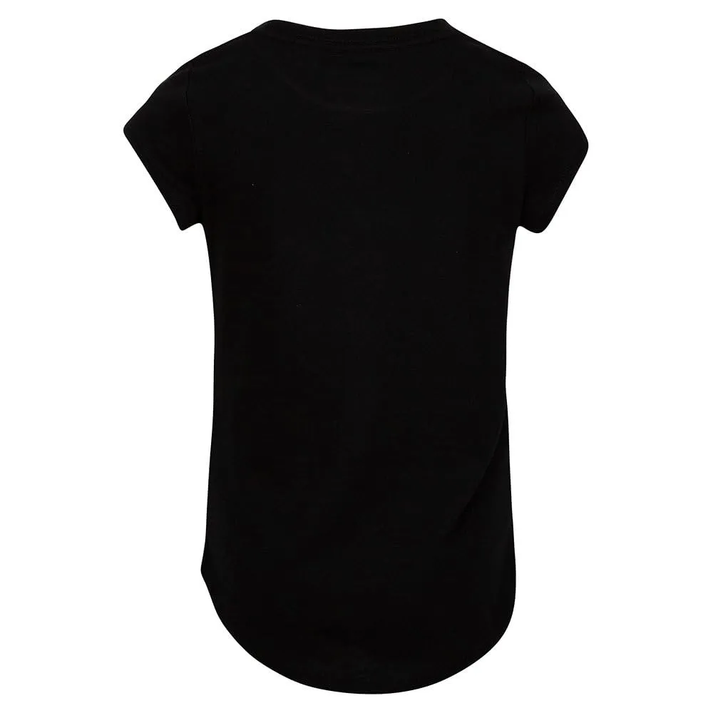 Nike T-shirt bambina nera cotone manica corta