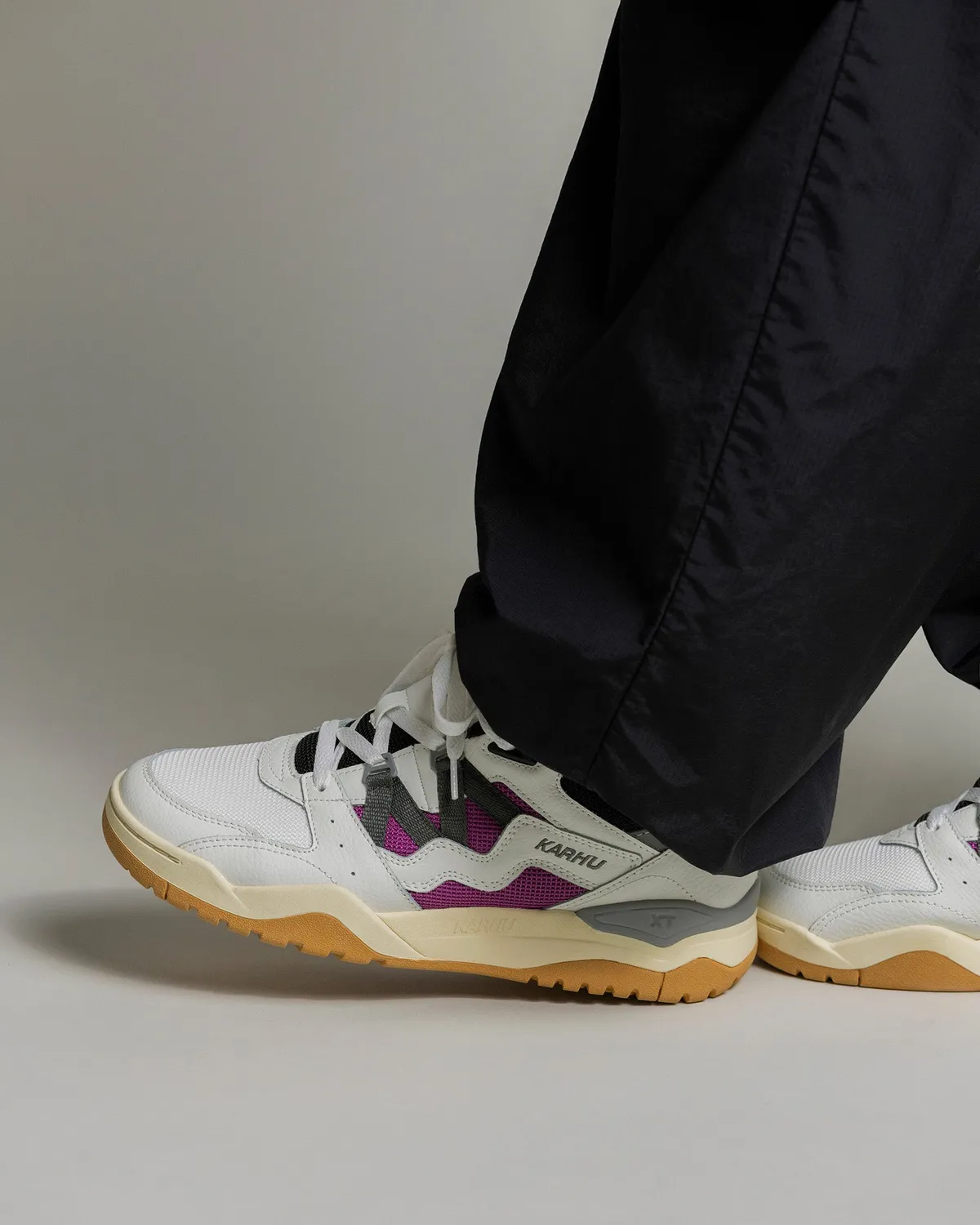 Karhu Fusion XT Bright White Turbulence sneakers mesh