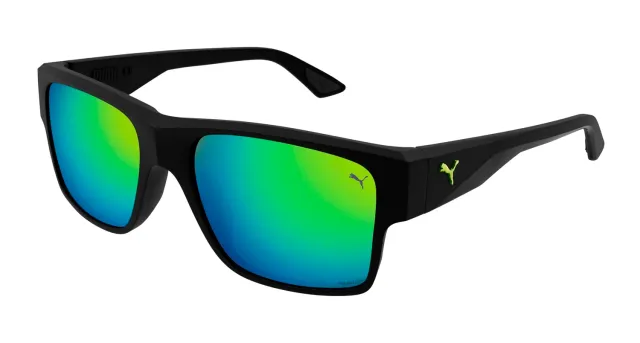 Puma PU0403S-002 occhiali da sole neri running