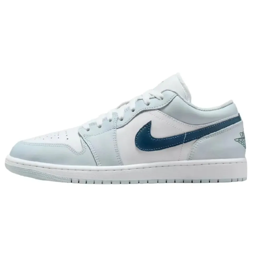 Nike Air Jordan 1 Low sneakers uomo blu casual
