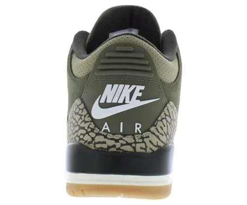 Jordan Air 3 Retro Medium Olive sneakers 42 EU pelle