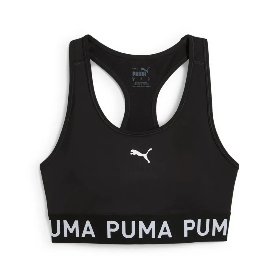 Puma Mid Impact 4Keeps reggiseno sportivo donna nero S