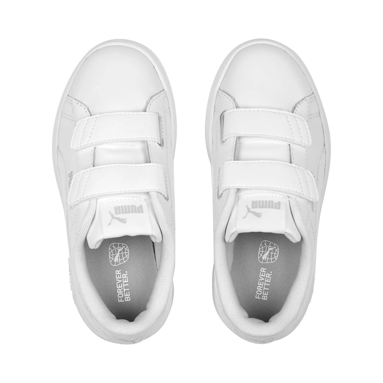 Puma Smash 3.0 L V PS Sneakers bimbo nero bianco