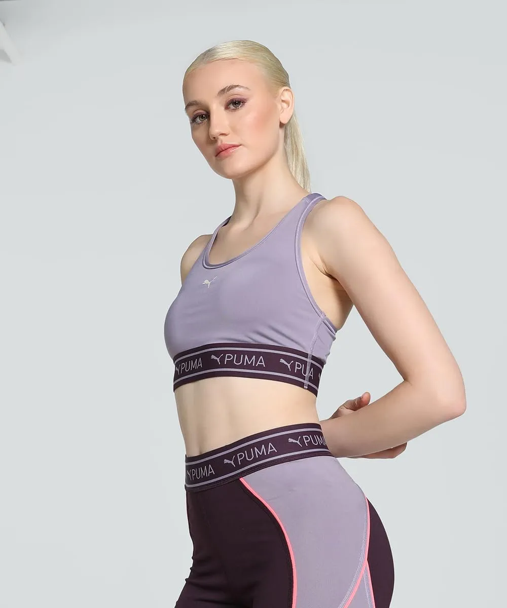 Puma 4keeps Elastic Bra top sportivo XS Pale Plum