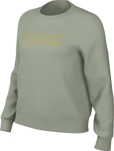 Nike Club Fleece felpa donna girocollo M nera