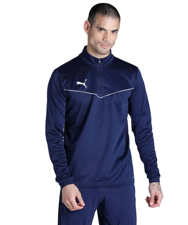 Puma Teamrise 1/4 Zip Top maglia uomo L tecnica