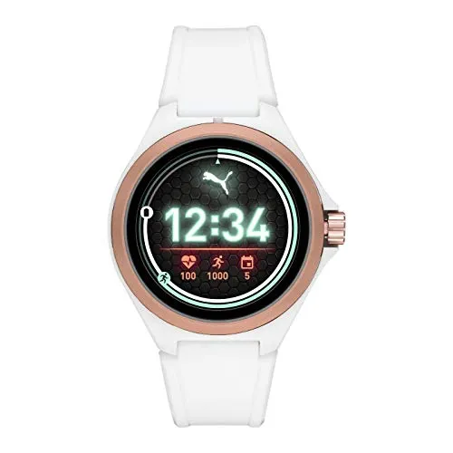 Puma PT9102 smartwatch unisex bianco silicone