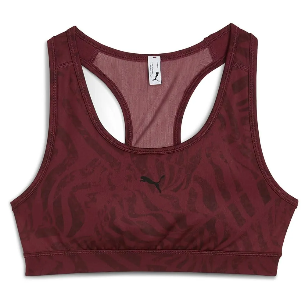 Puma 4keeps Bra Padded Ribbon Stripe reggiseno S imbottito