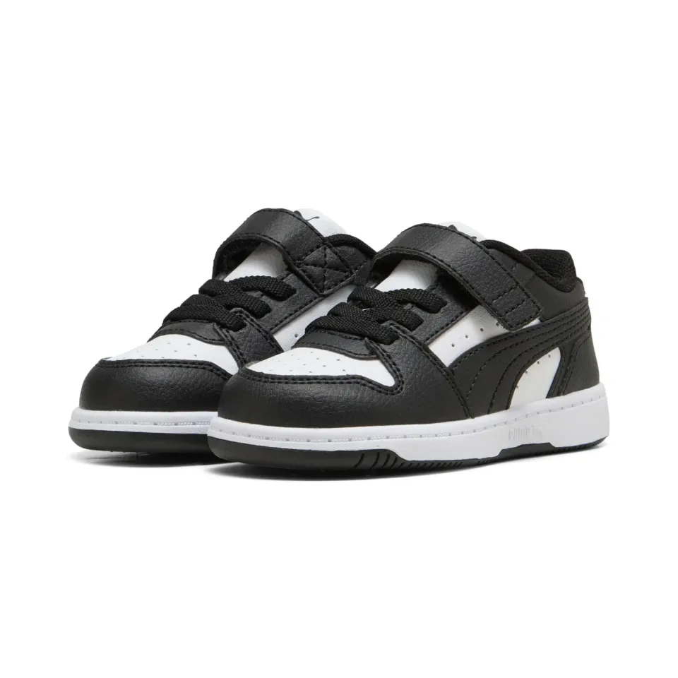 Puma Rebound Slam Lo AC Inf scarpe bimbo strappo
