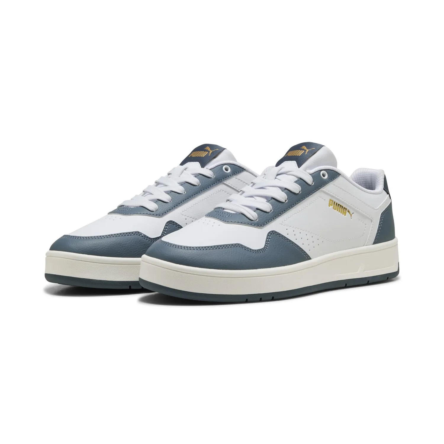 Puma Court Classic sneakers uomo bianche tennis SoftFoam+