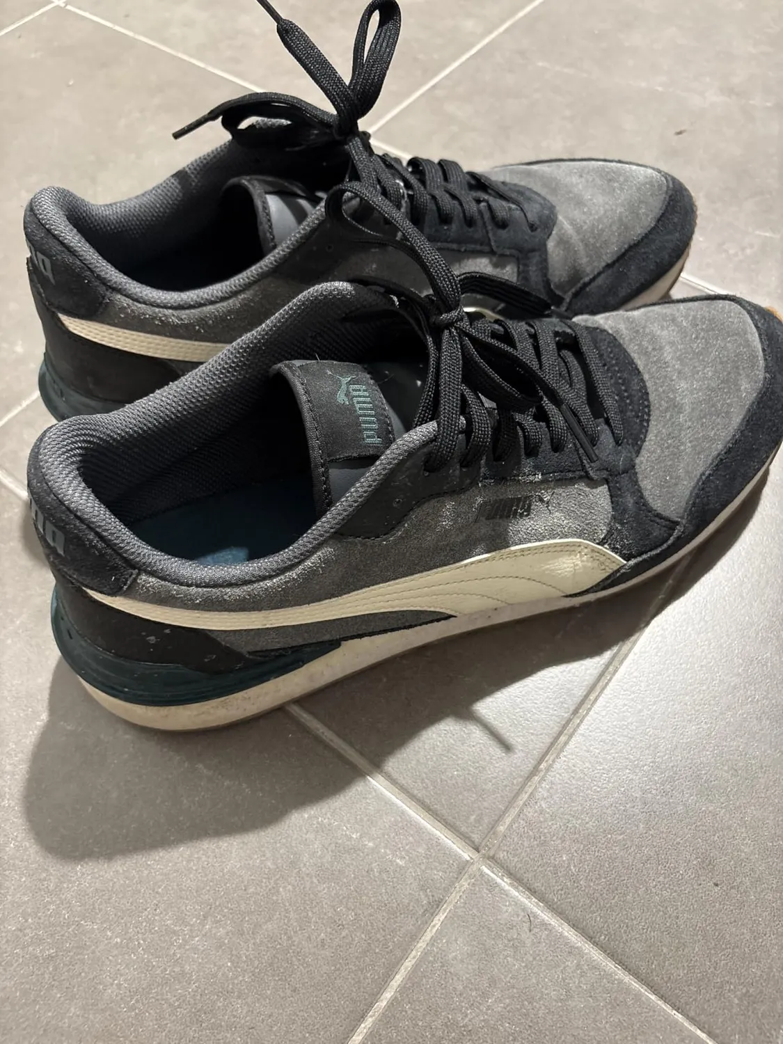 Puma ST Runner v4 Suede sneakers pelle scamosciata