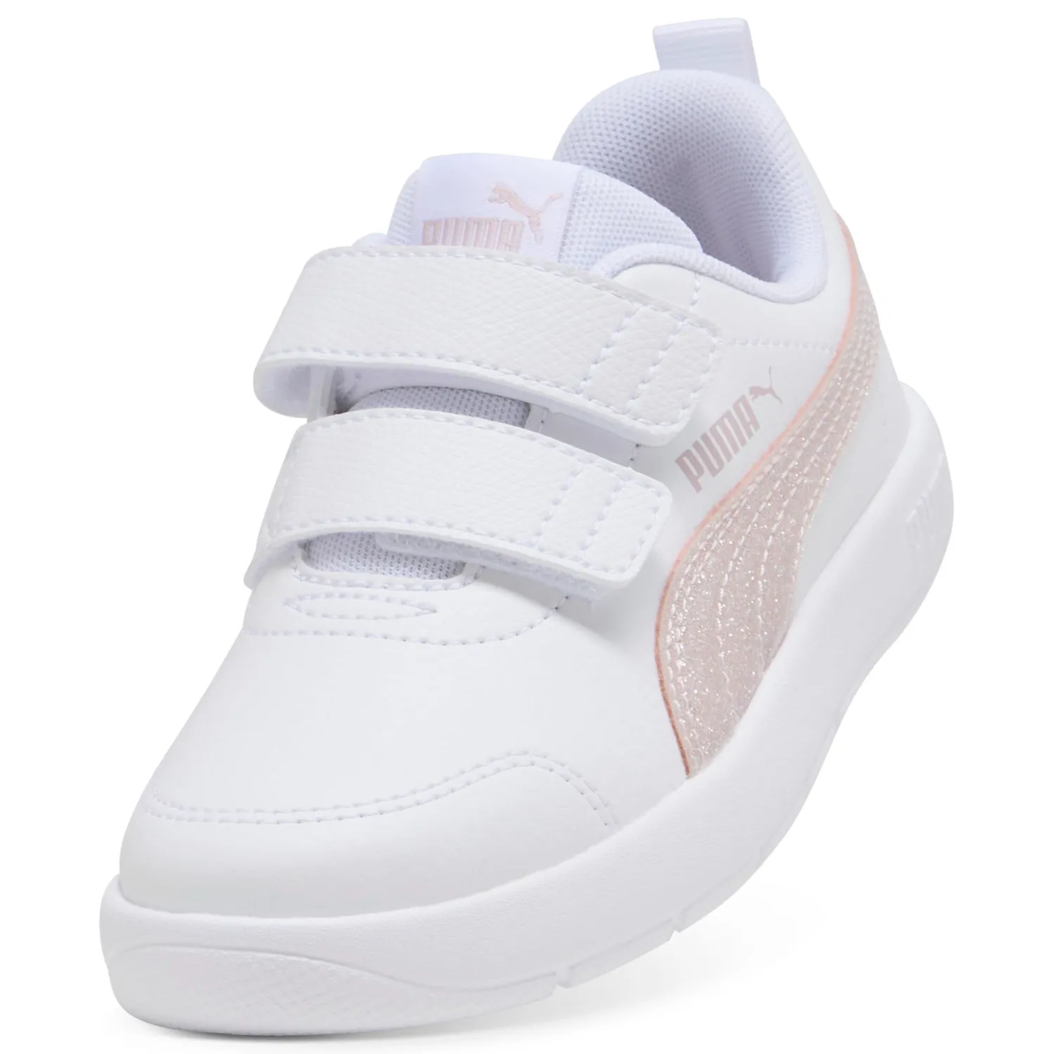 Puma Courtflex V3 Glitz V PS sneakers 27.5 EU rosa