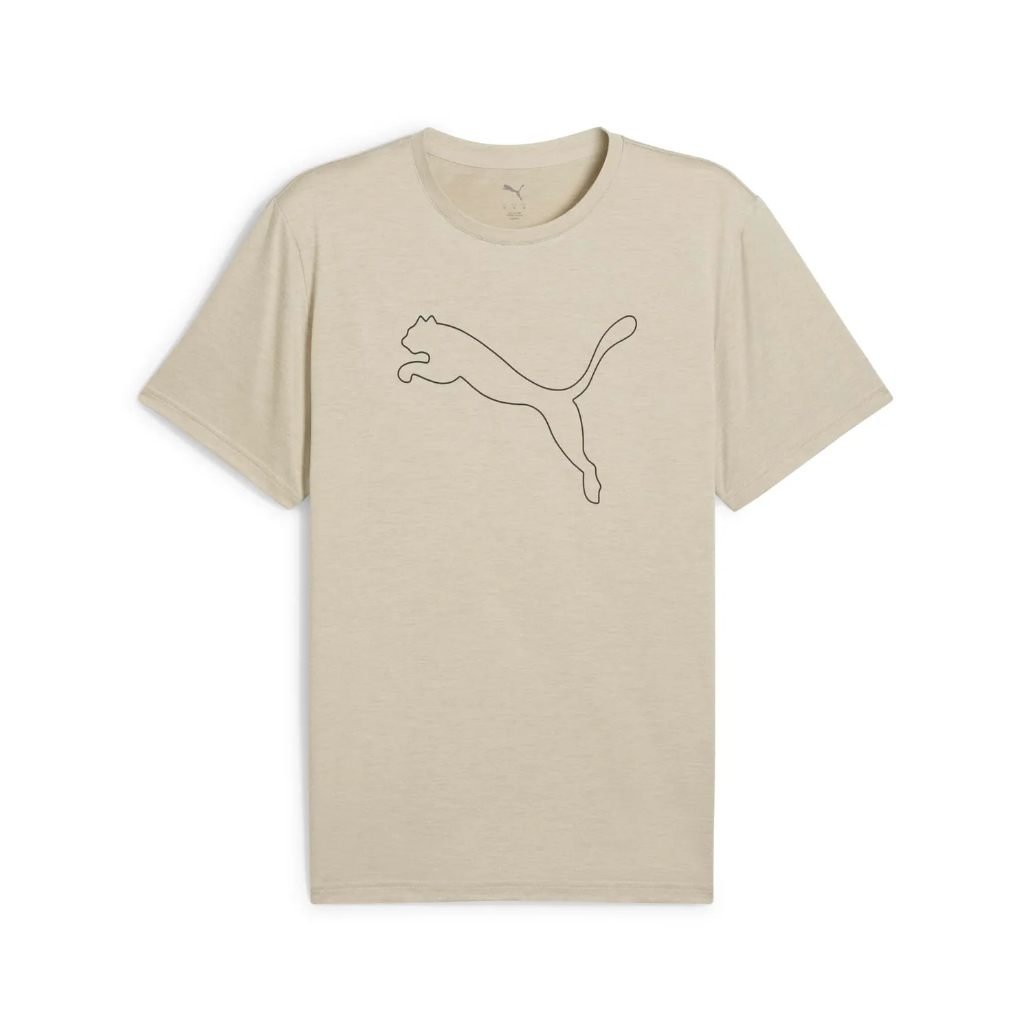 Puma Tad Essential Heather Cat Tee maglietta pacco da 1 mélange