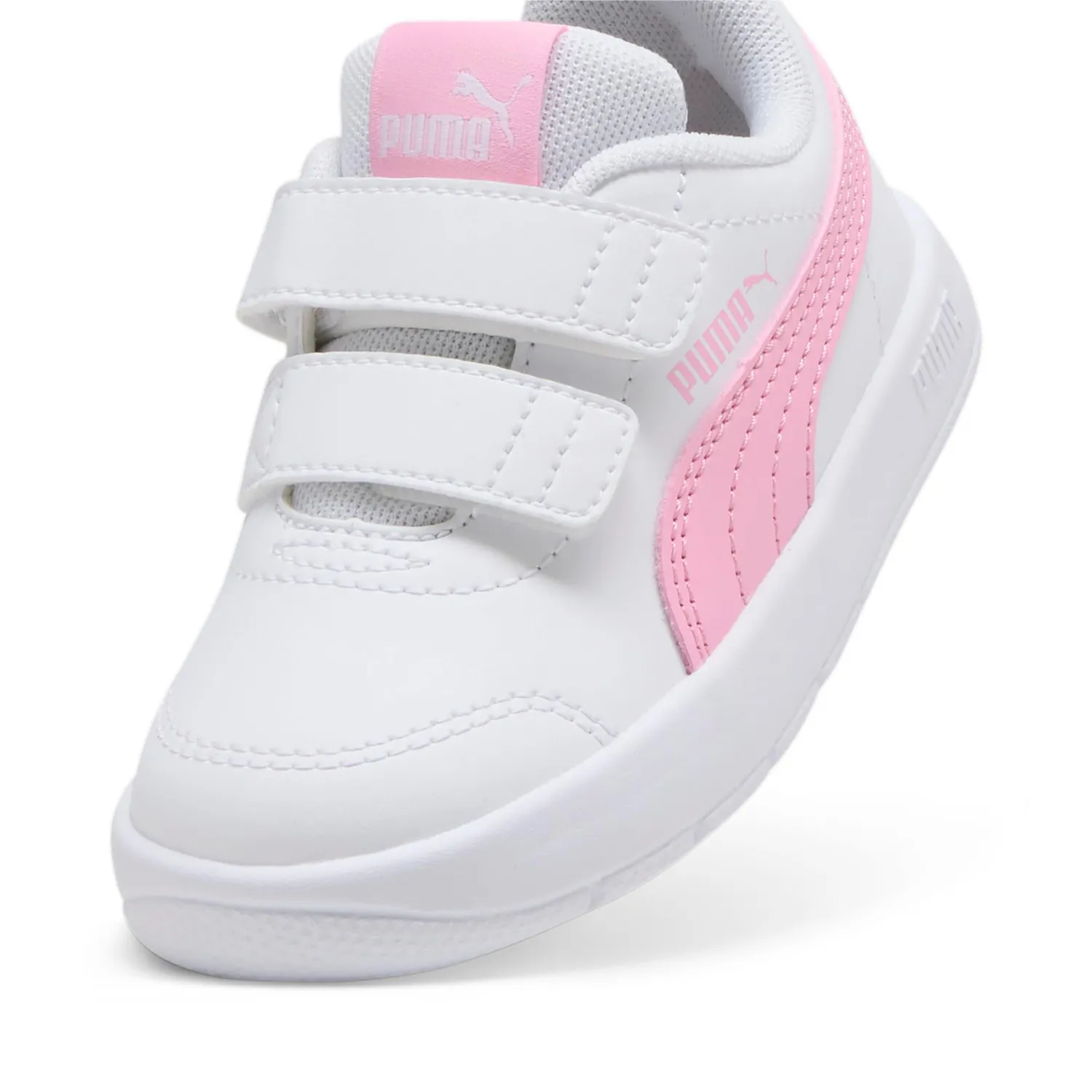 Puma Courtflex V3 V scarpe bimbo rosa inf passeggio