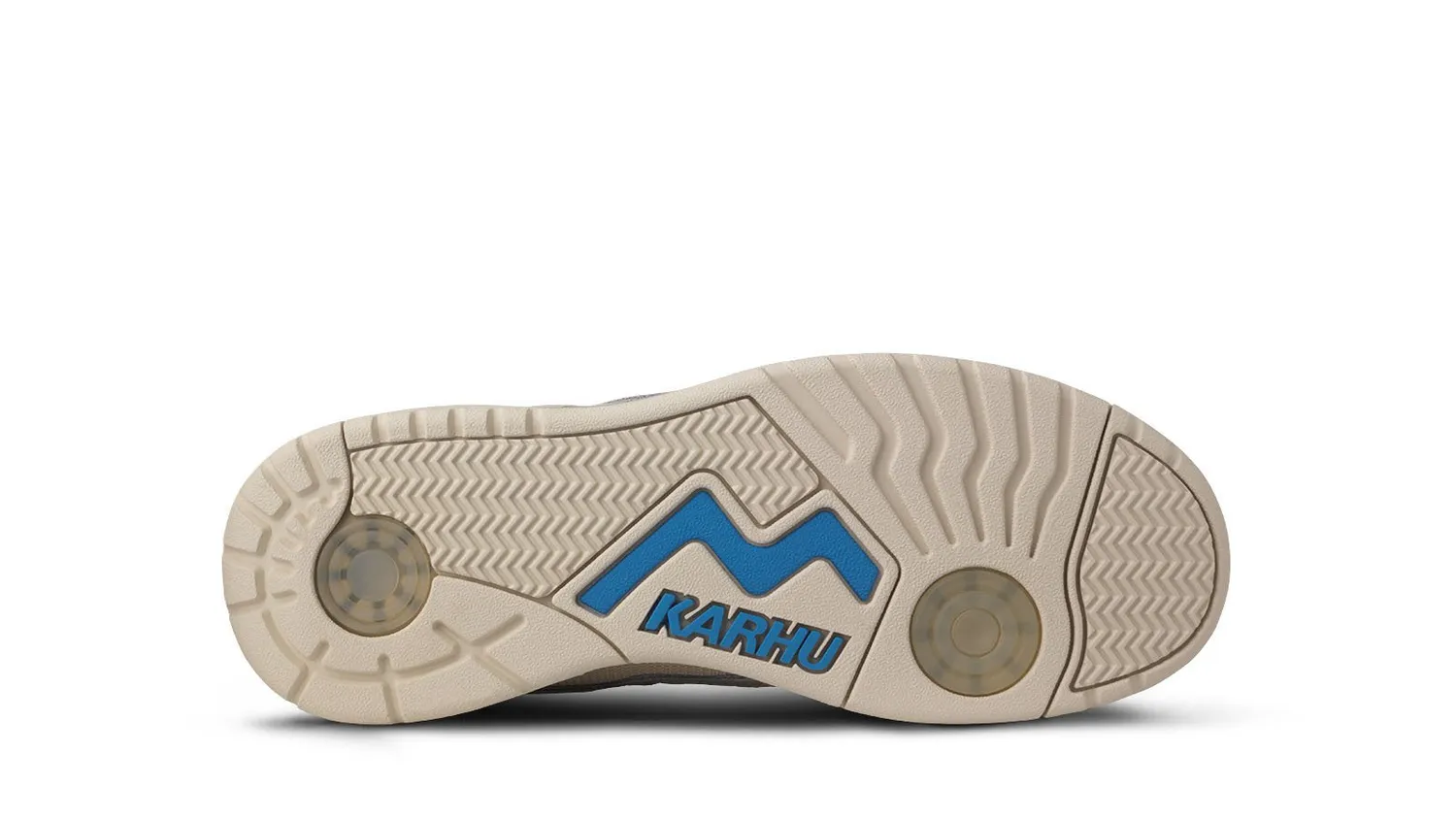 Karhu Fusion XT sneakers Warm Taupe Azure Blue camoscio