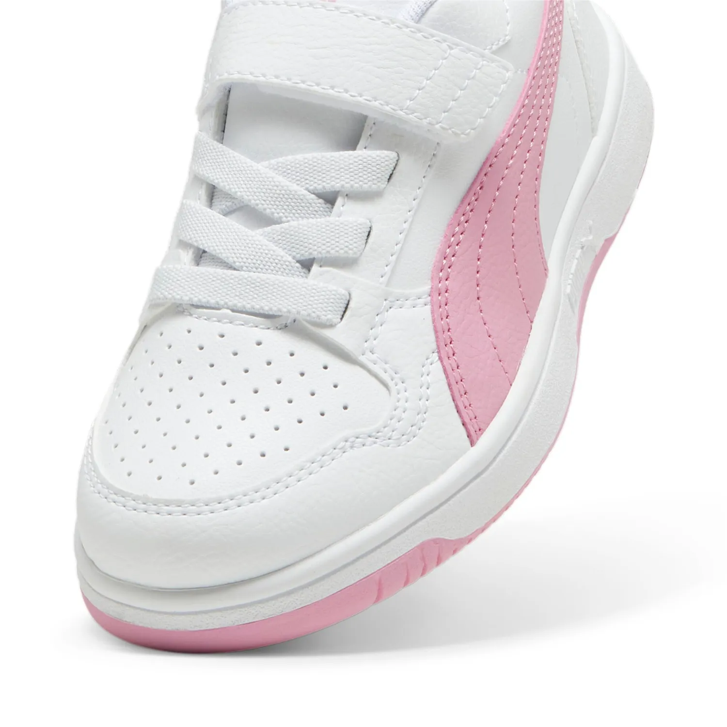 Puma Teamsport basco adulto bianco rosa 28 EU