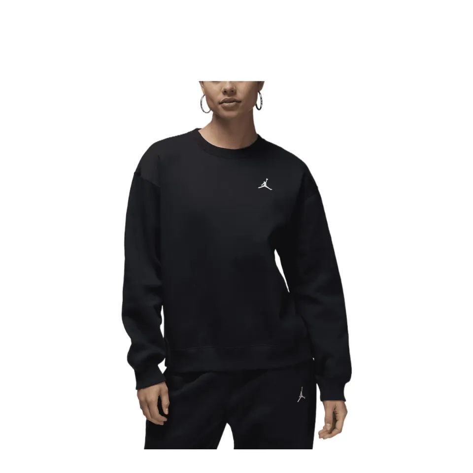 Jordan Brooklyn Fleece felpa donna XS nero