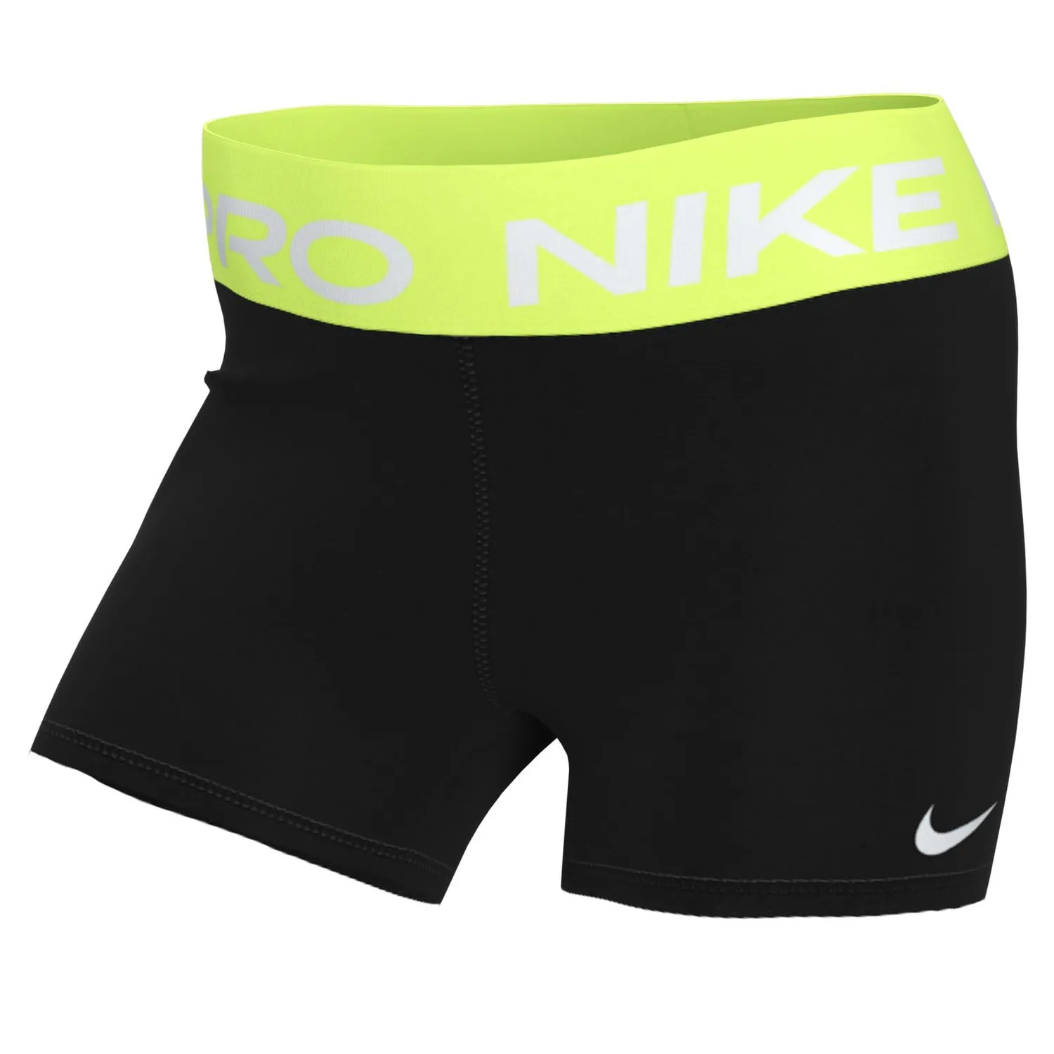 Nike Pro 365 Short 3IN shorts donna bianco Dri-Fit
